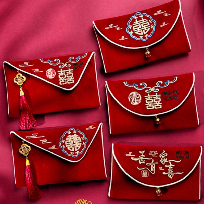 1 szt. Czerwona koperta ślubna – Wedding Envelopes recenzja i cena