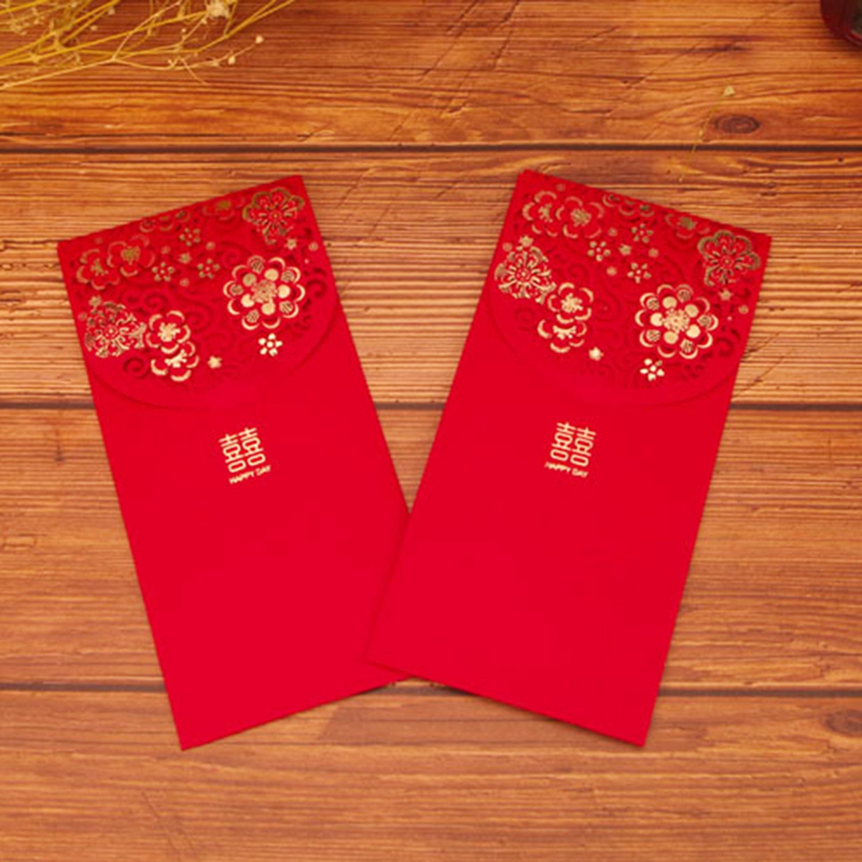 20 SZT. Chińskie Czerwone Kope – Wedding Envelopes recenzja i cena
