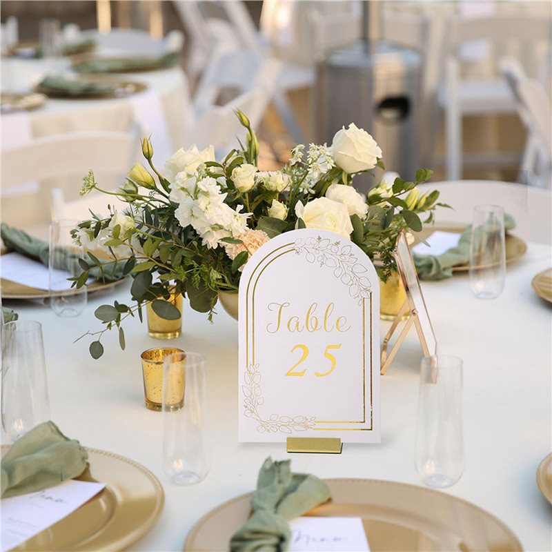 【Super Okazja】Złote Stojaki na – Table Number Gold recenzja i cena